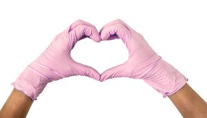 Gloves Heart OBGYN Doctor